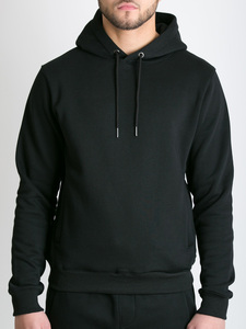 Sweat à capuche personnalisé pour hommes 100% coton à manches longues unisexe surdimensionné pull sweat-shirt broderie personnalisée imprimé hiver vente en gros - Product Image 4