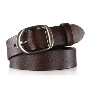 2023 new article fashion designers pin buckle factory outlet suppliers belts wholesale custom leather belt for men good quality