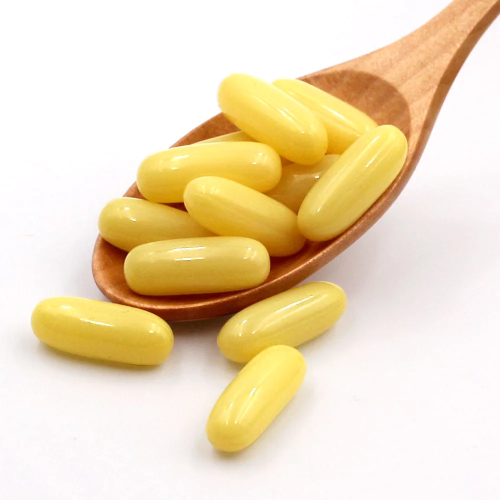 Оптовая продажа, лечебная добавка, чистый натуральный органический свежий медовый софтгель, капсулы Королевского желе