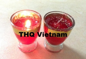 เทียนคุณภาพสูงในขวดแก้ว [THQ VIETNAM] - Product Image 3