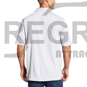 Polo de Golf para hombre, camisa de poliéster de alta calidad, bordada en blanco, con cuello de tortuga personalizado, 100 algodón, OEM Anti - Product Image 5