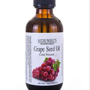 Grape Seed Oil Cold Pressed Pure Grapeseed Oil from Manufacturer Wholesale or Bottles