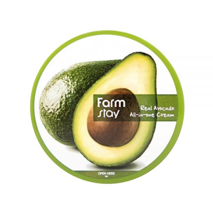 FARMSTAY Crema Facial Todo en Uno con Vitamina C y Aguacate Real 300ml Antienvejecimiento Para Todo Tipo de Piel K-Beauty Cuidado Facial Corea - Product Image 1