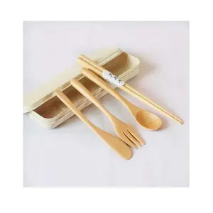 Bamboo Spoons and Forks Export to EU USA Free Tax - Disposable Flatware Bamboo Spoon and Fork at Cheap Price