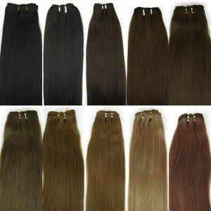 Wholesale New Fashion 20 Inches Double Weft Virgin Hair Straight Raw Vietnamese <b>Wig</b> Natural Human Hair <b>Braiding</b> Advantage - Product Image 5