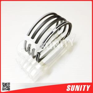 Jeu de 4 segments de piston D4 de 70 mm haute précision anti-usure TAIWAN SUNITY pour moteur diesel Yanmar - Product Image 2