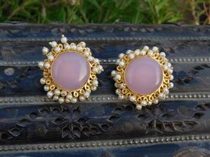WEDDING AND PARTY WEAR DESIGNER STONE EARING - Product Image 5