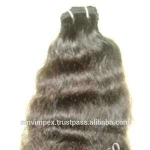 Reasonable Price Remy natural Curly Weave Pure Indian Temple Human Hair no steam process best quality hair