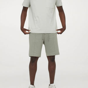 Wholesale Men Custom Cotton Blank Gym Jogger Sweat Shorts - Product Image 6