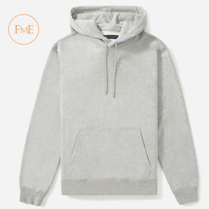 เสื้อกันหนาวมีฮู้ดขนาดพลัสไซส์ผ้าเฟรนช์เทอร์รี่พร้อมคุณสมบัติป้องกันการหดตัวดีไซน์ใหม่มีตัวเลือกการปัก/การพิมพ์โลโก้ตามสั่ง - Product Image 4