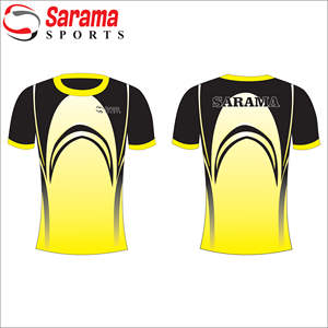 Sarama Tallas grandes Moda Compresión Softball Camisa Poliéster Manga corta Bordado Transpirable Sublimación/Serigrafía - Product Image 3