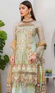 คุณภาพเยี่ยมชีฟองคอเย็บปักถักร้อยหนักด้วยงานฝีมือและงานหินโดย WS INTERNATIONAL - Product Image 2