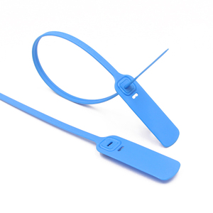PN-PS2101 En Plastique numérotés scellés de sécurité étanche personnalisé premium rouge sceau en plastique banque avec logo - Product Image 1