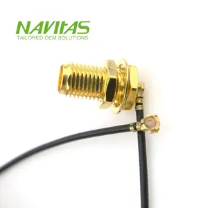 Manufacturing IPEX Micro Coaxial Cable Single Strand Copper Antenna Wire