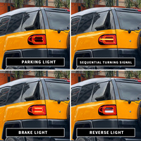 Ard'aquarium — feu arrière pour FJ cruiser, phare à LED avec assemblage séquentiel de Signal de direction, Plug and Play, 2007-2015