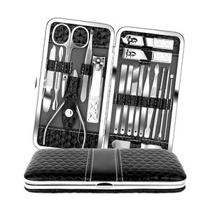 Manicure and Pedicure Instrument Kit with Steel Tools Manual Power Source Convenient Storage <b>Bags</b> - Product Image 6