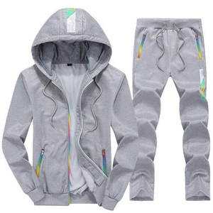 Survêtement pour hommes, ensemble élégant et personnalisé, à coupe Slim, vente en gros, 2020/ 2021 - Product Image 1