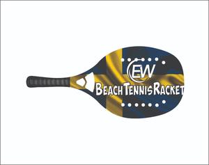 ไม้เทนนิสชายหาดแบบสั่งทำพิเศษ หน้าไม้ 20 มม. น้ำหนัก 310-330 กรัม ความยาว 50 ซม. ด้ามจับคาร์บอนไฟเบอร์ และตาข่ายคาร์บอนไฟเบอร์ผสมใยแก้ว - Product Image 5