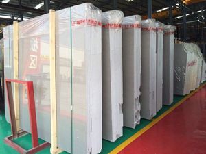 Haute qualité chinois Shay gris cendrillon marbre Design moderne poli aiguisé grande dalle étanche caractéristique conception graphique - Product Image 5