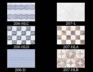 Azulejos de Pared de Cerámica Esmaltada Premier de 200x300 mm, Diseños Modernos Personalizados en Colores Brillantes, Acabado Brillante y Mate, Centro Comercial. - Product Image 3