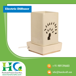 Best Quality Candle and Reed <b>Diffuser</b> Set with Ceramic Electric <b>Aroma</b> Oil <b>Diffuser</b> | Handcrafted Essential Oil Burner Home Decor - Product Image 6