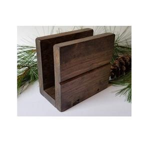 Porte-serviettes en bois avec forme ronde avec porte-serviettes pour tissu de restaurants d'hôtel de luxe tenant une utilisation décorative - Product Image 6