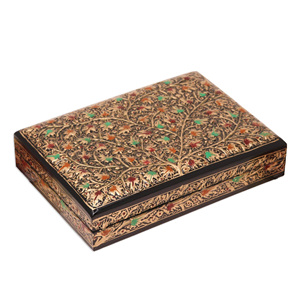 Caja de joyería de papel maché - Product Image 1