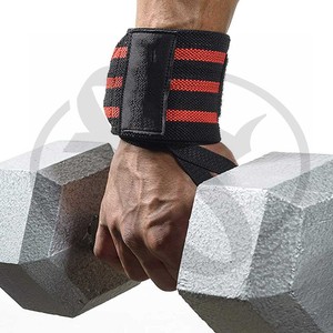 Puissance Enveloppes De Poignet De Levage De Poids Appuie Gym Entraînement Bandage Sangles - Product Image 1