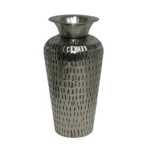 METAL FLOWER VASE for FLOWER STORAGE and for DECORATION MODERN DESIGN and <b>SILVER</b> COLOR in <b>TOP</b> SELLING - Product Image 2