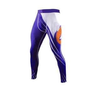 กางเกงรัดรูปเอวสูง,เลกกิ้งพิมพ์ลาย - Product Image 5