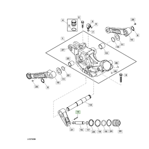 Pièce de rechange de haute qualité pour laveuse de tracteur Tradella International, référence 24H1020, en alliage d'acier inoxydable, garantie 1 an pour l'agriculture - Product Image 6
