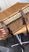 Panier de pique-nique en rotin, pour l'été, offre spéciale au Vietnam