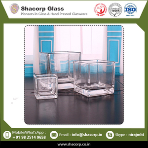 Luxurious Design Square Glass Votive At <b>Cheap</b> Price Buy From leading Indian Exporter - Product Image 5
