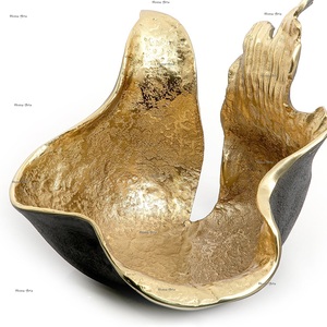 Bol décoratif en aluminium au design admirable, qualité supérieure, taille et forme personnalisées, bol à dattes en gros - Product Image 6