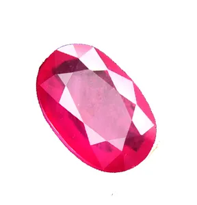 Самый популярный дизайнерский ювелирный камень в виде звезды, Овальный рубиновый ограненный драгоценный камень для украшений на День Святого Валентина