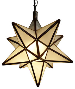 Lámpara colgante de estrella Morava, accesorio decorativo hecho a mano, de latón moderno, de cristal, de la mejor calidad - Product Image 6