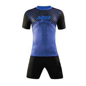 ชุดเครื่องแบบฝึกซ้อมฟุตบอล,ชุดคิตสำหรับเล่นฟุตบอลแขนสั้นขนาดใหญ่พิเศษบริการ OEM - Product Image 1