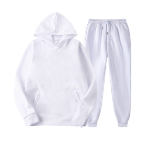 New Custom Design Men Outfits Jogger Hoodies Women Long Sleeve Tracksuits Unisex Sweatsuit 2 Piece Set - Product Image 1