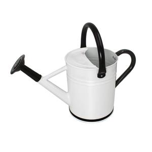 Canette d'eau en métal blanc et noir Design créatif fait à la main meilleure canette d'eau classique élégante vente en gros arrosoir luxueux - Product Image 1