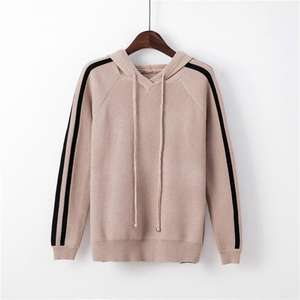 Pull à capuche pour femme, sweat blanc uni de haute qualité, vente en gros, - Product Image 2