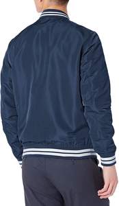 OEM-chaqueta de cuero con manga de chenilla bordada, Cazadora bomber de béisbol de vuelo, vintage, letterman, varsity - Product Image 3