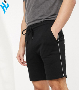 Huanhuzaima — short de Fitness noir pour hommes, décontracté, uni, personnalisé, nouveau Design, été - Product Image 1