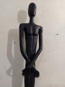 Sculpture masculine en métal, 7 pieds, Large, pour hommes - Product Image 3