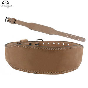 Gran oferta, cinturón de gimnasio de cuero PU de piel de vaca ajustable, logotipo personalizado, bolsas de energía para levantamiento de pesas - Product Image 2