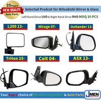 Jmen Taiwan pour MITSUBISHI Rétroviseur latéral et rétroviseur de voiture Fabricant de verre de rétroviseur de voiture Pièces de rechange de carrosserie automobile