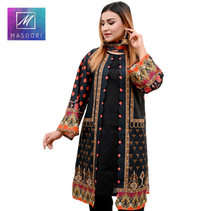 Latest Summer Cotton Masoori Brand 2022sum27 <b>Kurtis</b> for Women in India & Pakistan Comfortable Gown Style with Inner - Product Image 1