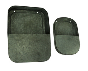 Macetero de hoja de METAL, diseño moderno, para pared - Product Image 3