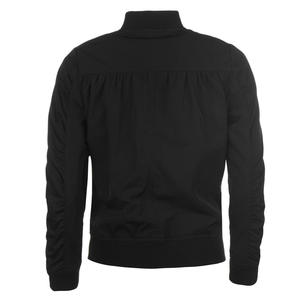 Veste de survêtement softshell de sport noire grande taille XL pour hommes OEM motif à carreaux imprimé léger et durable en tissu durable - Product Image 2