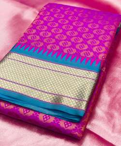 Sarees Soie Partie Porter Indien Dernier Designer Femmes Porter Sari Avec Chemisier Japon Satin Crape Soie Tissus Doux Impression Numérique Sari Ethnique - Product Image 2