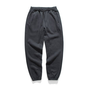 low price new style cotton Polyester Solid Color Trousers Wholesale Men Sweatpants - Product Image 1